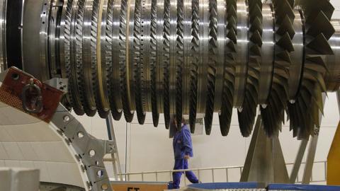 Siemens gas turbine rotor
