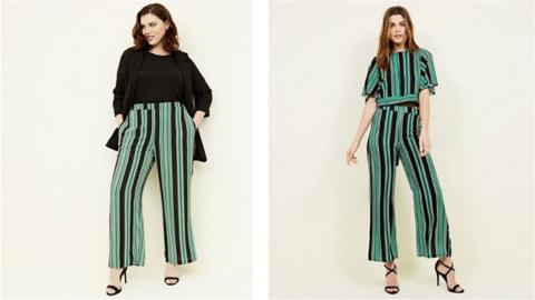 Contrasting New Look trousers