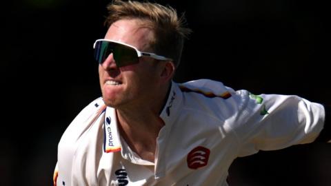 Essex spinner Simon Harmer is now in reach of taking his first-class wicket haul to 900 before the end of the season