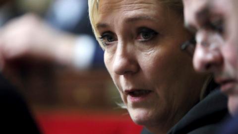 Marine Le Pen of France's far-right National Front