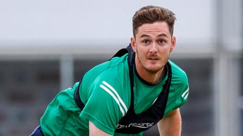 Ireland seam bowler Mark Adair