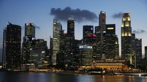 Singapore skyline