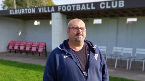 Elburton Villa FC chairman Kevin Treeby