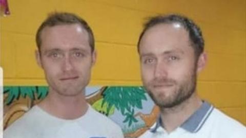 Colm Butcher and his brother Christopher