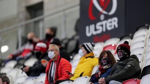 Ulster fans at Kingspan Stadium earlier this season