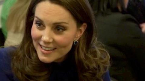 The Duchess of Cambridge meets staff and patients at Action on Addiction in Essex.