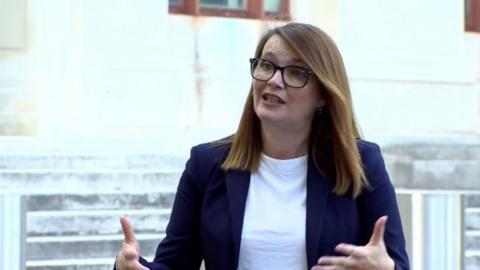 Kirsty Williams said students won’t get grades lower than their AS-levels