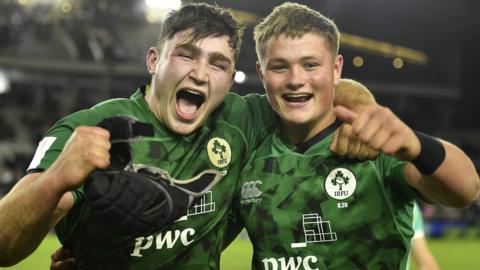 Ireland beat South Africa 31-12 to reach the final