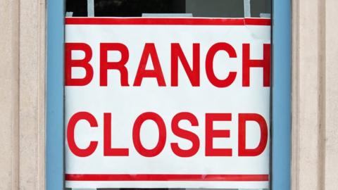 Branch closed sign