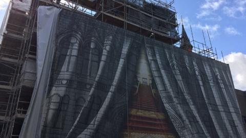 Inverness Town House with covering