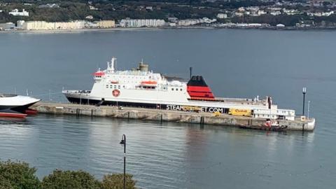 Ben-my-Chree in Douglas Harbour