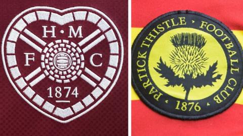 Hearts & Thistle badges