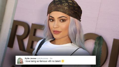 Reality TV star Kylie Jenner had her Twitter account hacked over the weekend