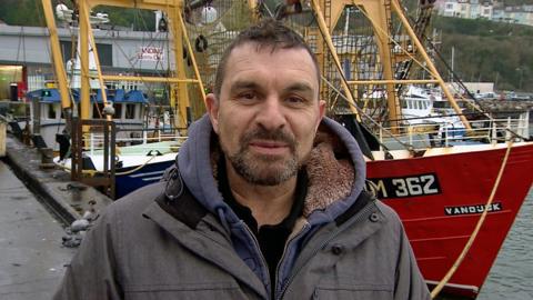 Brixham fisherman Andy McCleod