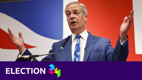 Nigel Farage speaking at Press conference on 3 June