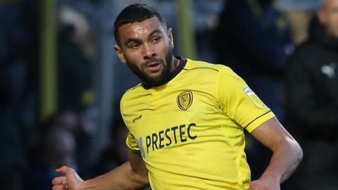 Colin Daniel in action for Burton Albion