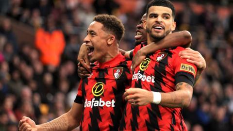 Bournemouth celebrate