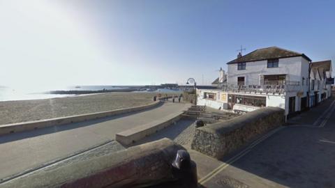 Marine Parade in Lyme Regis