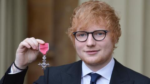 Ed Sheeran MBE