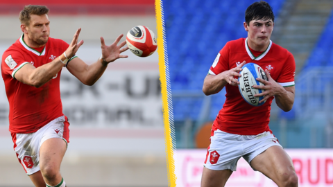 Dan Biggar and Louis Rees-Zammit