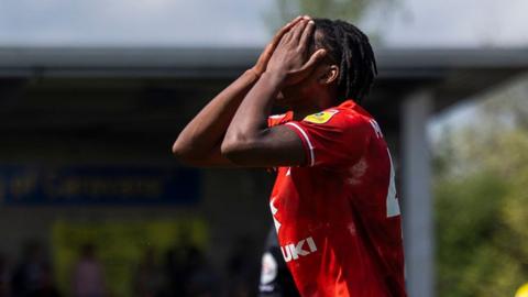 Paris Maghoma of Milton Keynes Dons