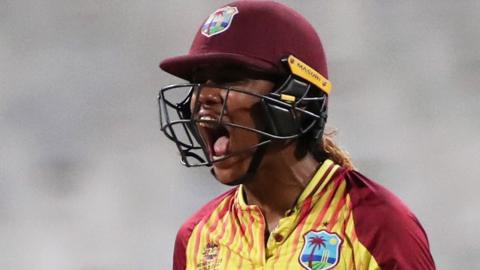 Hayley Matthews again starred for West Indies in St Lucia