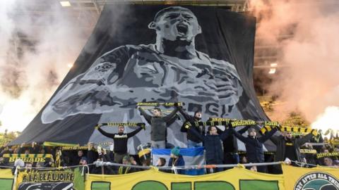 Nates fans tribute to Sala