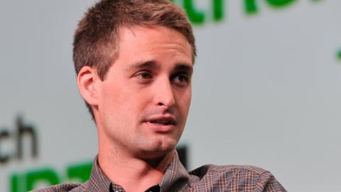 Snap chief executive Evan Spiegel