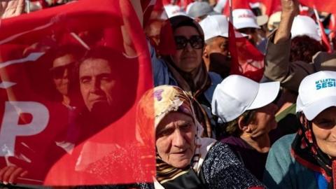 Crowds at Turkey opposition rally