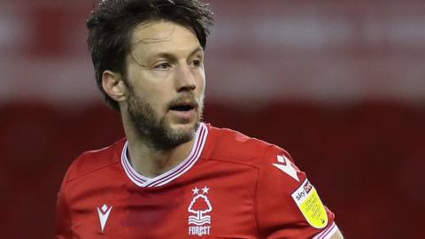 Harry Arter in action for Nottingham Forest