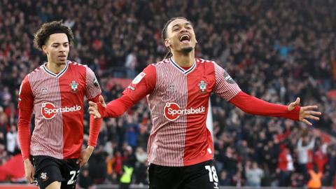 Southampton celebrate