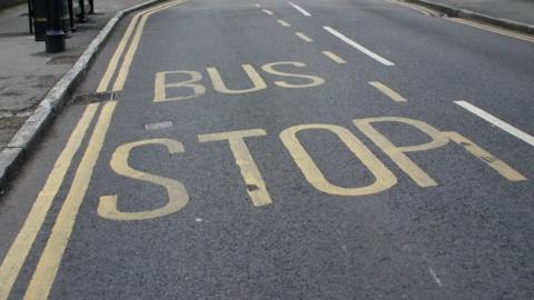 Bus Stop streetmarkings