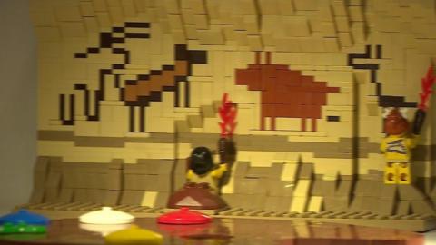 Lego cave paintings