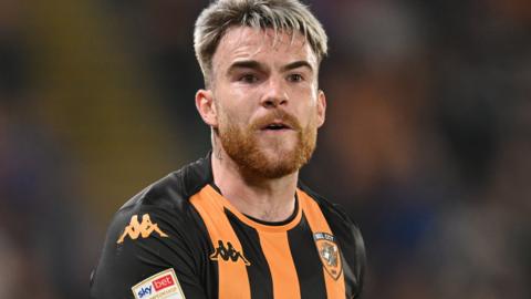 Hull City striker Aaron Connolly