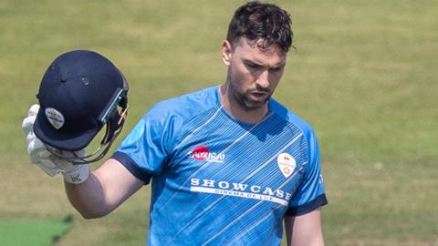 Billy Godleman scored a hundred against Leicestershire in Derbyshire's opening One-Day Cup group game