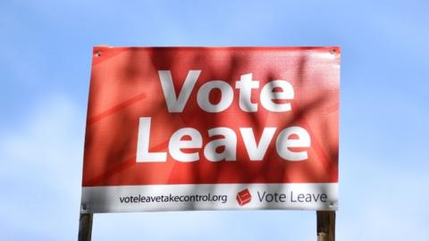 Vote Leave banner