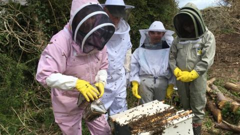 Isle of Man beekeepers