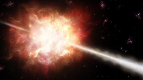 Gamma Ray Bursts are tightly focused beams generated by a dying star