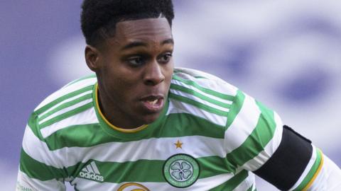 Celtic full-back Jeremie Frimpong