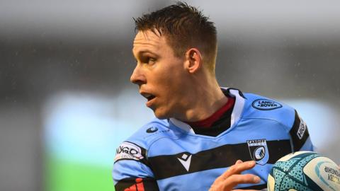 Liam Williams attacks for Cardiff