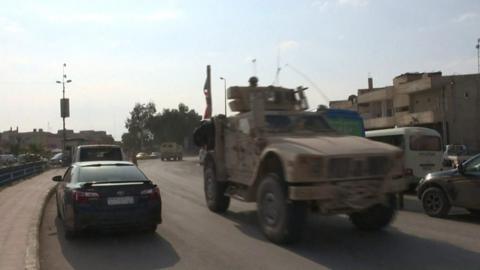 US troops pass through Tal Tamr