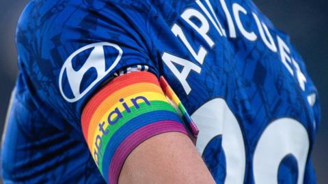 Rainbow armband