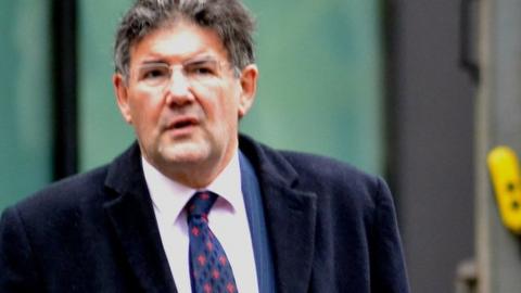 David Noakes outside Southwark Crown Court