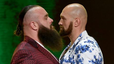 Fury and Strowman