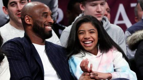 Kobe with Gianna