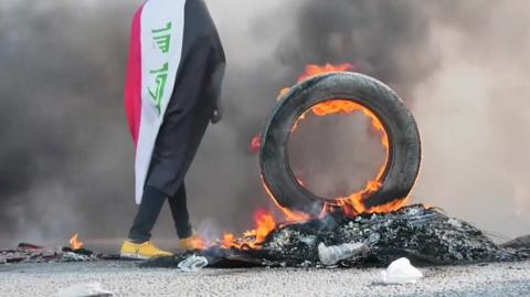 Iraqi protester