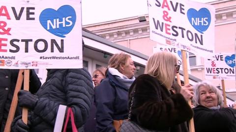 Save Weston campaigners