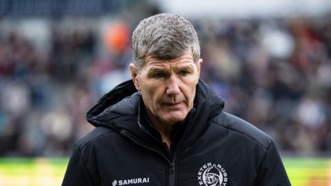 Exeter Chiefs' director of Rugby, Rob Baxter