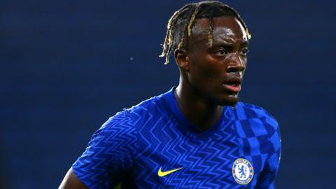 Tammy Abraham playing for Chelsea