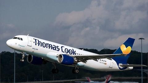 Thomas Cook plane